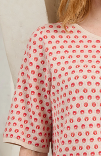 Pomme Tee - Soft Red