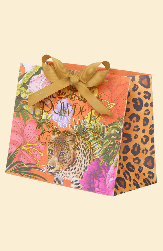 Velvet Embroidered Mini Pouch - Lobster Buddies, Lavender