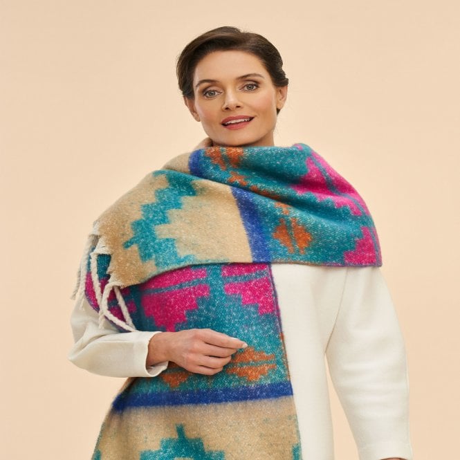Koko Cosy Scarf - Pink Mix