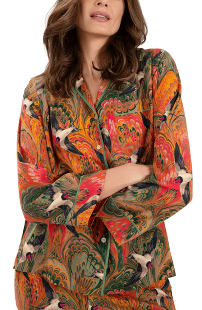 Marbled Swallows L/Sleeved Pyjamas