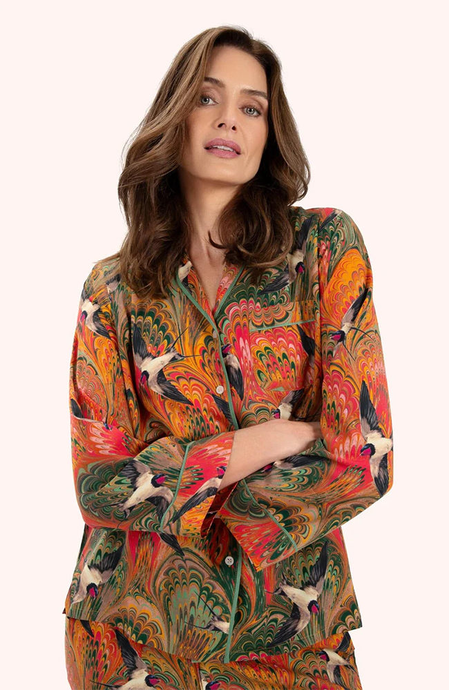 Marbled Swallows L/Sleeved Pyjamas