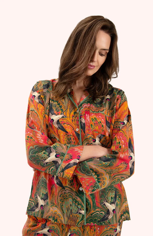 Marbled Swallows L/Sleeved Pyjamas