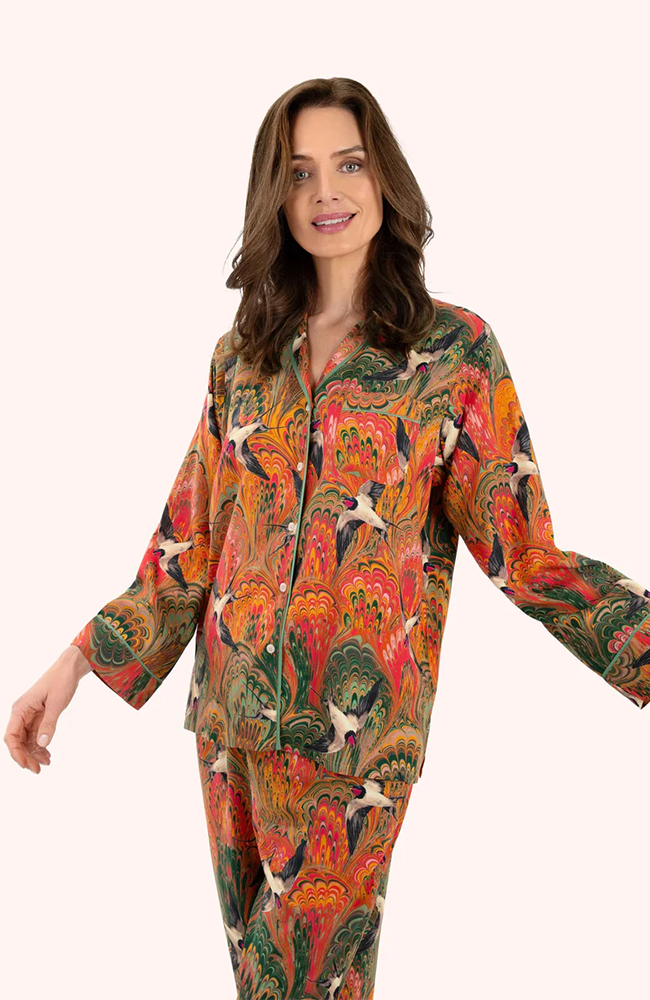 Marbled Swallows L/Sleeved Pyjamas
