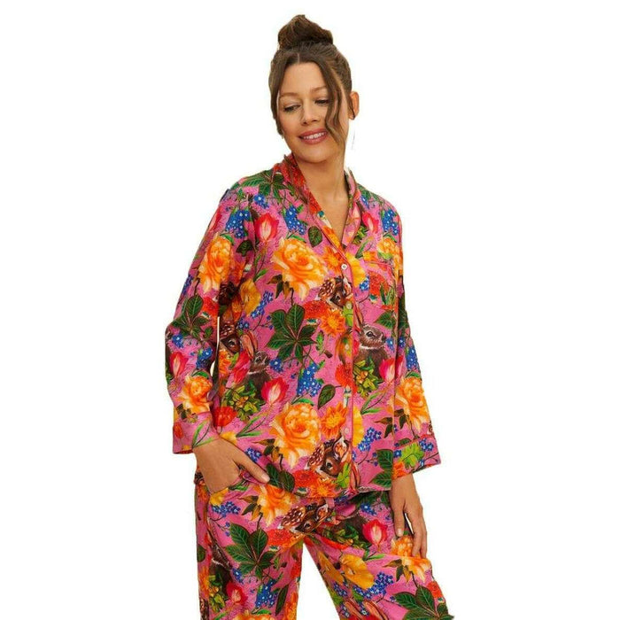 Whimsical Woodland Pyjamas Set - Lilac