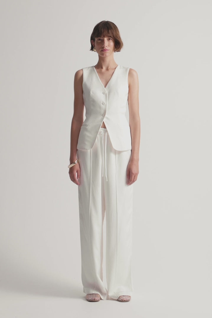 Bree Vest - Ivory