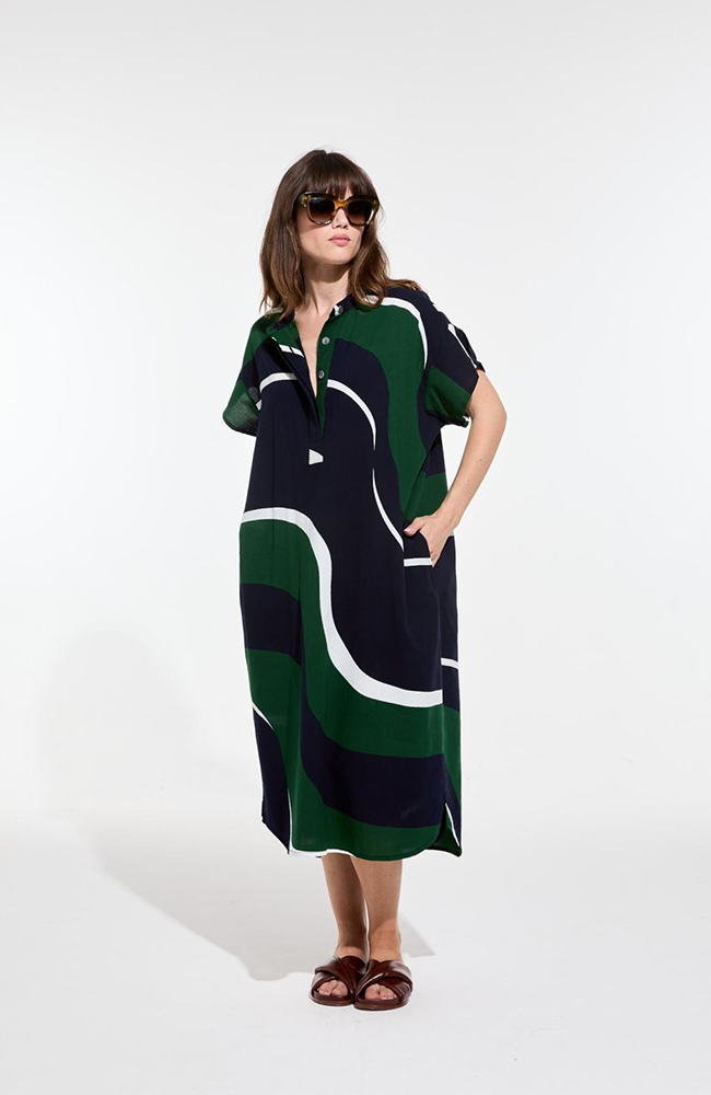 Syracuse Madone Dress - Vert/Green