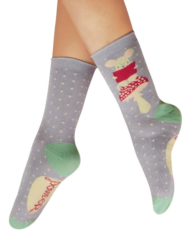Studious Field Mouse Socks
