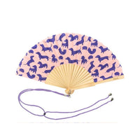 Hand Fan w/ Gift Box - Sausage Dog