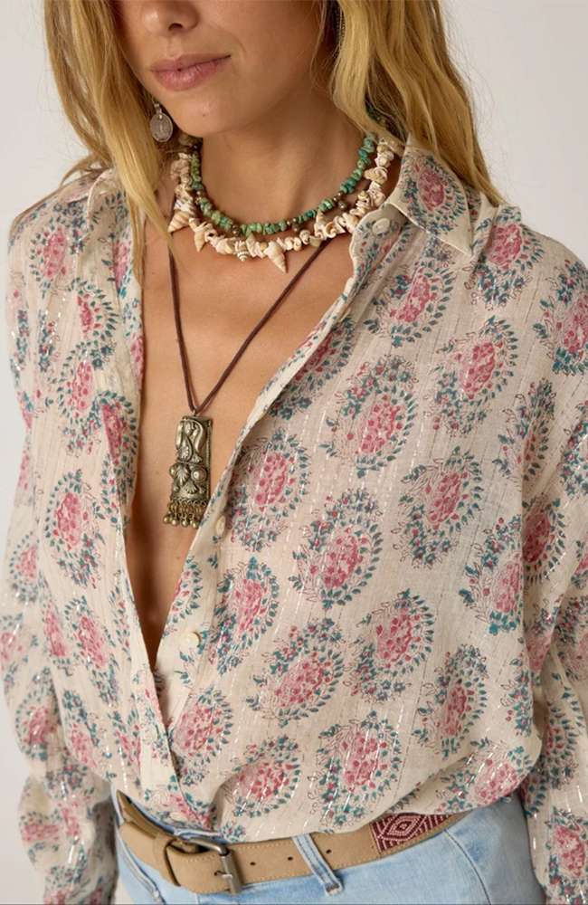 Azalea Mary Shirt - Dusty