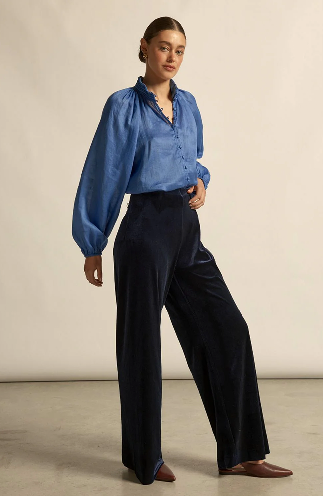 Solstice Top - Sapphire