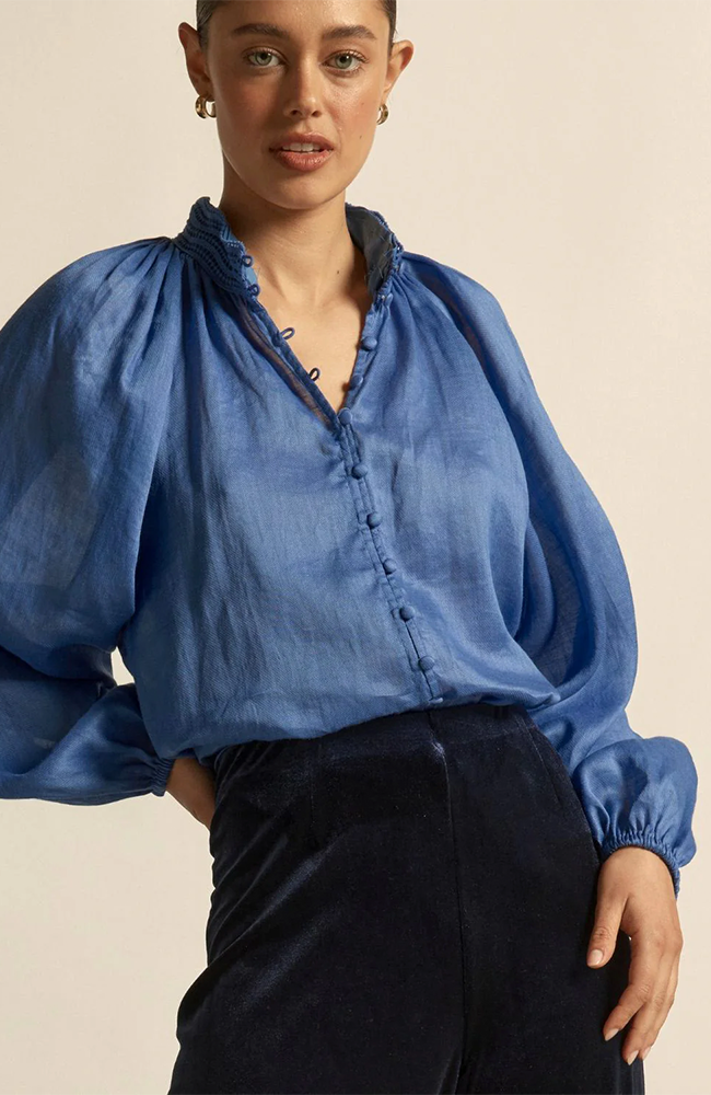 Solstice Top - Sapphire