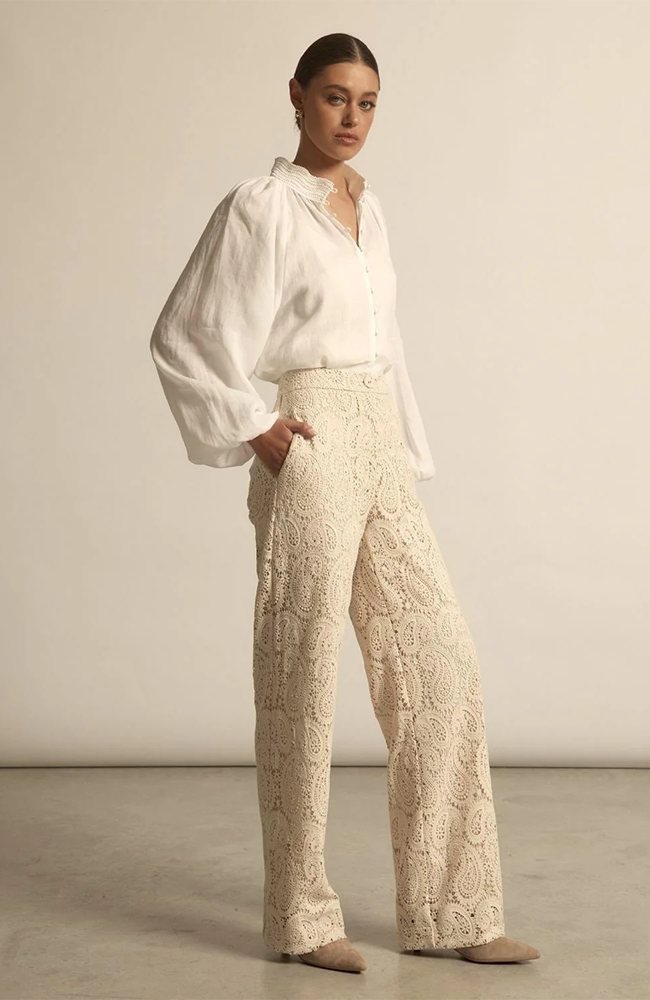 Solstice Top - Porcelain