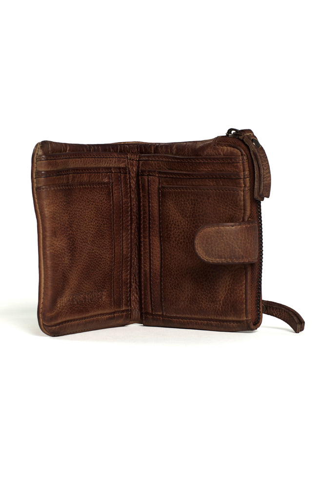 Corsica Wallet - Mustang Brown