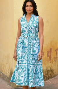 Leilani Sundress - Sea