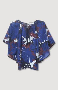 Lita Pavot Top - Bleu