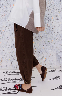 Trucker Pants - Chocolate