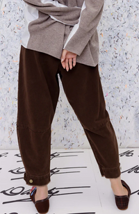 Trucker Pants - Chocolate