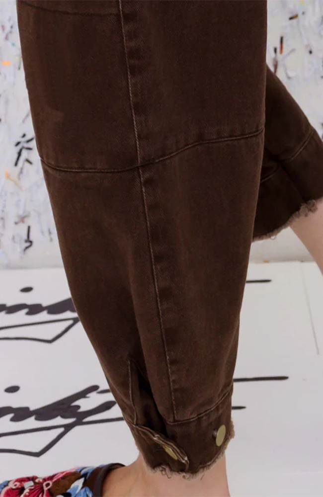 Trucker Pants - Chocolate