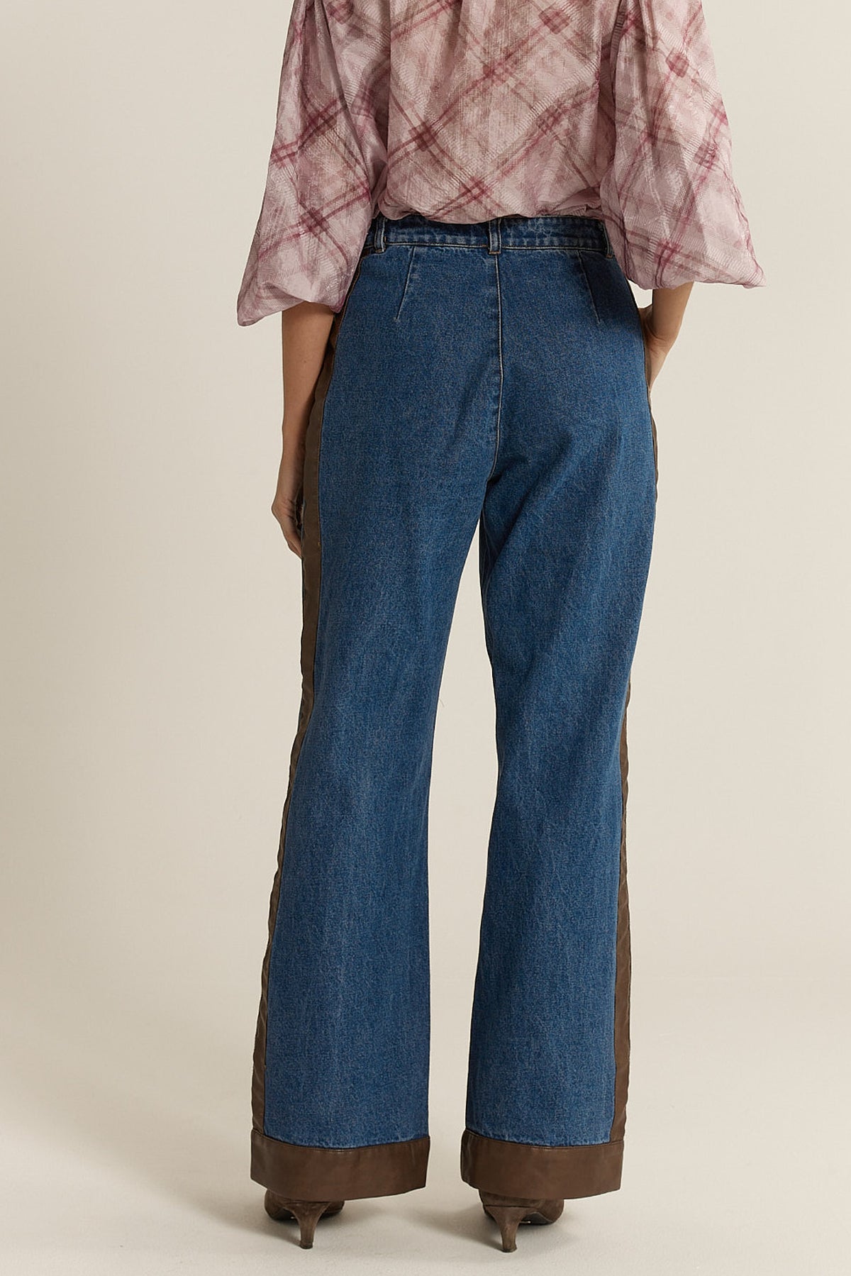 Niamh Denim Pant - Mid Blue