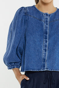 Hayes Denim Shirt - Classic Blue