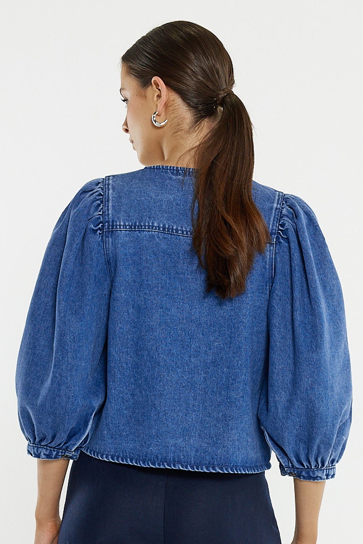Hayes Denim Shirt - Classic Blue