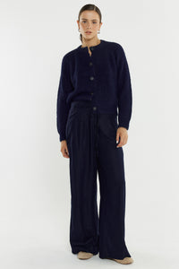 Posie Fluffy Cardi - Navy