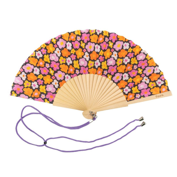 Hand Fan w/ Gift Box - Vintage Flowers