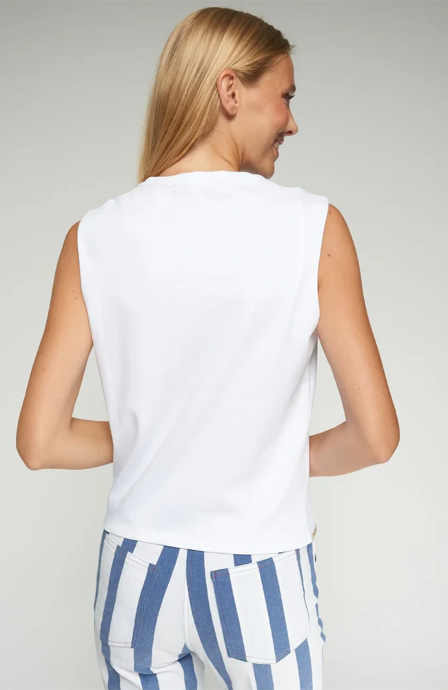 Sparkles Tee - White Waves