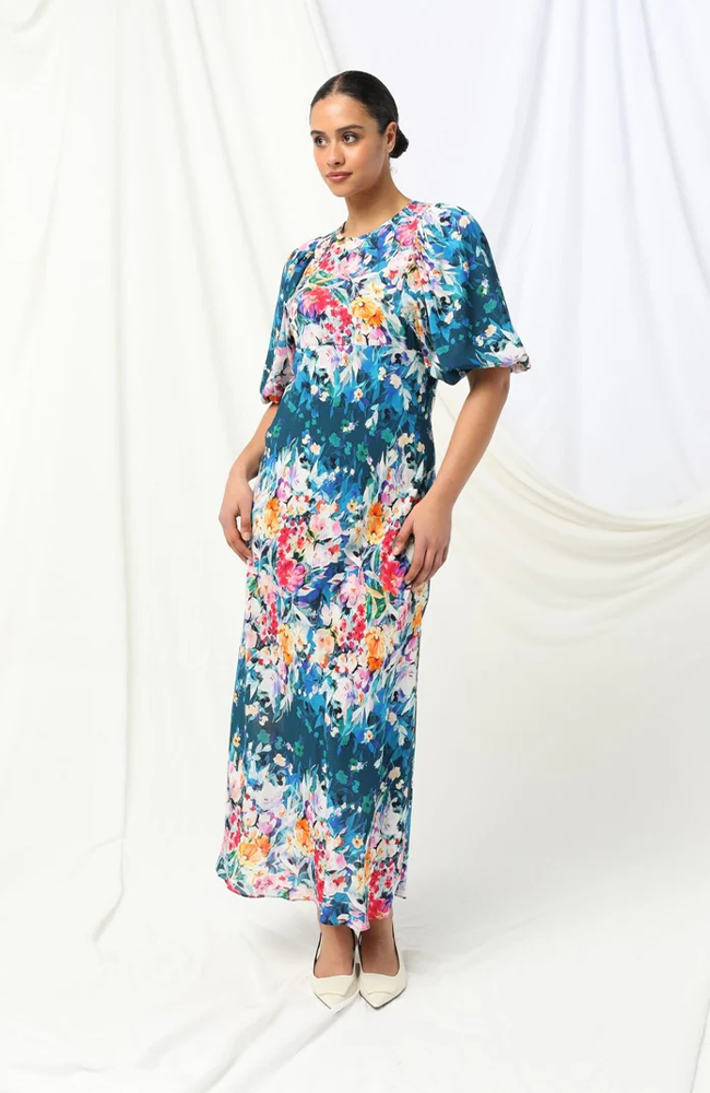 Chelsea Maxi Dress - Midnight Petal