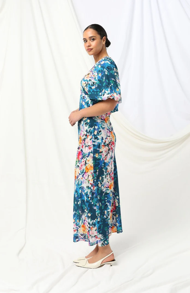 Chelsea Maxi Dress - Midnight Petal