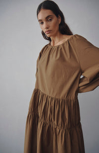 Gisele Dress - Pecan