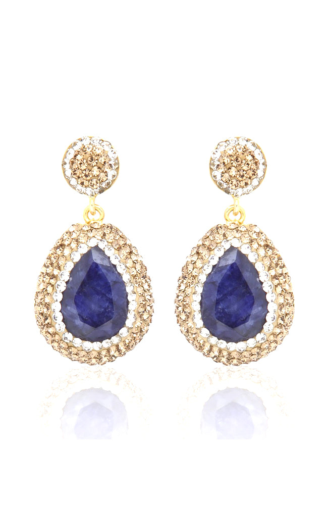 Aurora Earrings I Saphire