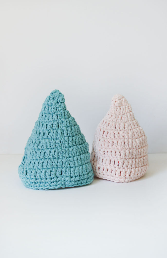 Crochet Pixie Baby Beanie | 2 colours