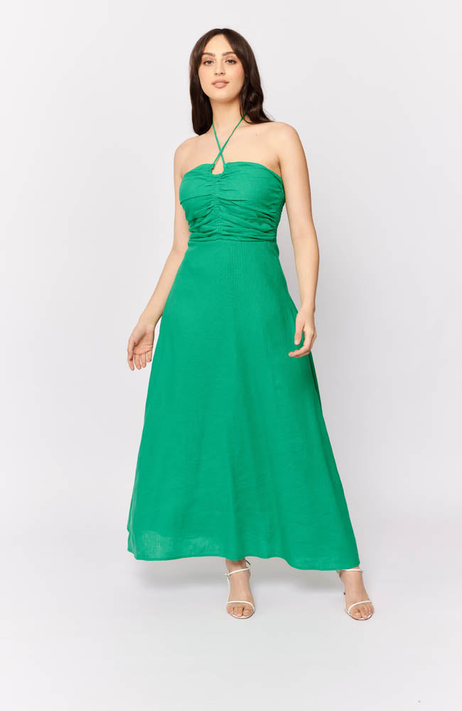Como Dress - Emerald