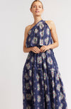 Olympia Dress - Mosaic Navy
