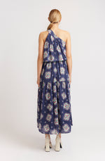 Olympia Dress - Mosaic Navy