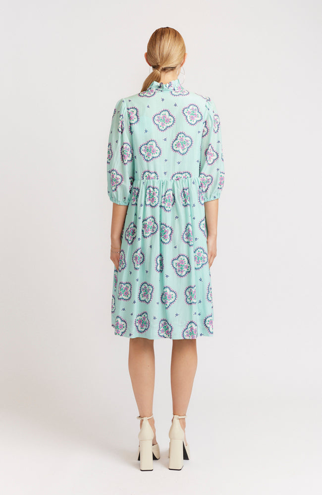 Lume Dress - Mosaic Pale Blue