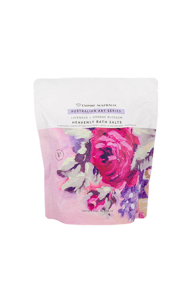 Lavender & Orange Blossom Bath Salts 1 Kilo