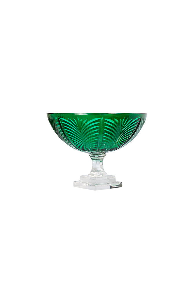Havana Cut Glass Bowl Small with stand