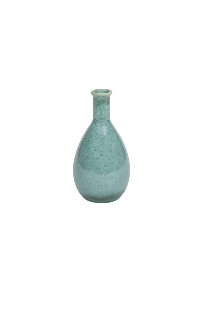 Laverton Stone Celedon Teardrop Vase - Large