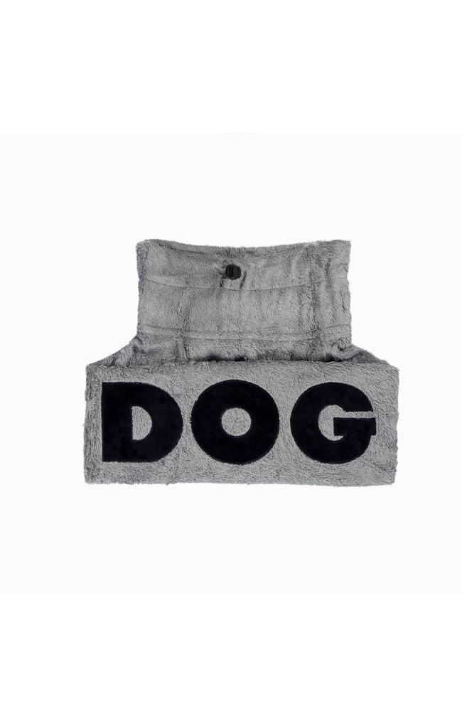 DOG Poncho Towel Large - Grey