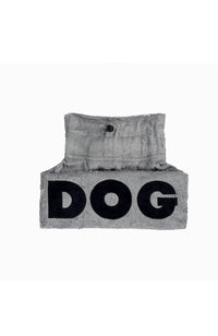 DOG Poncho Towel Large - Grey