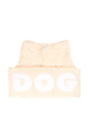 DOG Poncho Towel Small - Blush