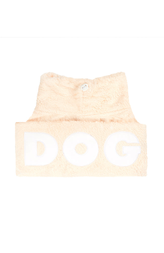 DOG Poncho Towel Small - Blush