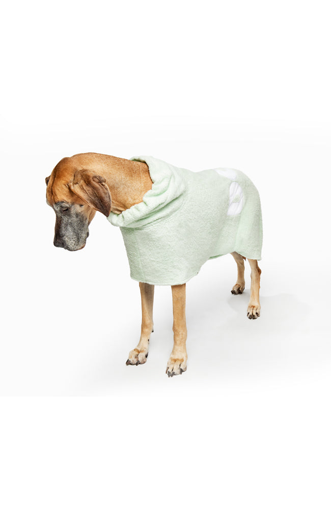 DOG Poncho Towel Medium - Mint