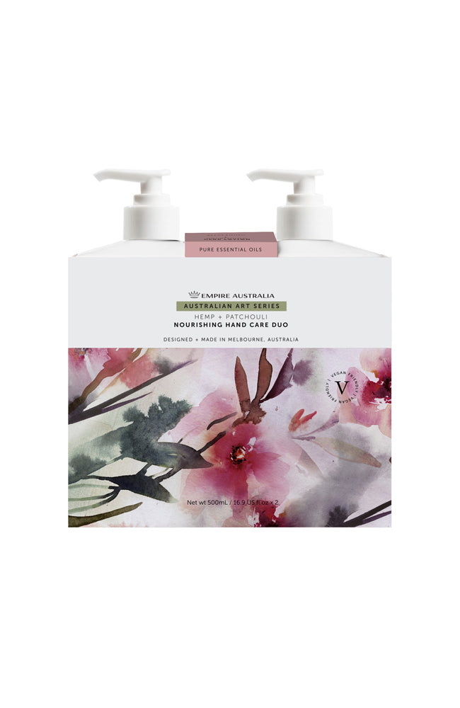 Hemp & Patchouli Hand Care Duo Set