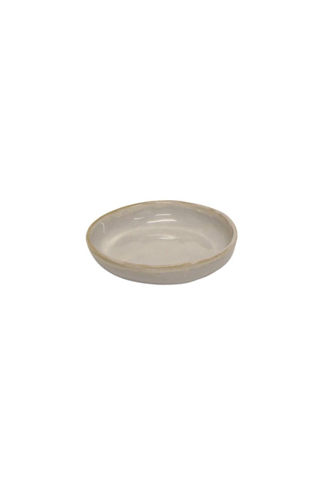 Franco Rustic Small Plate - White