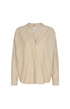 Ginny Stripe Blouse - Olive