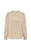 Ginny Stripe Blouse - Olive