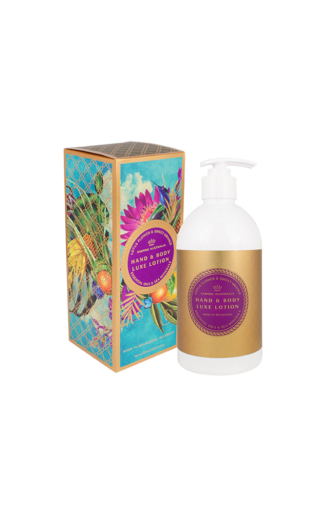 Sapphire Coast Lotus Flower Hand & Body Lotion 500ml